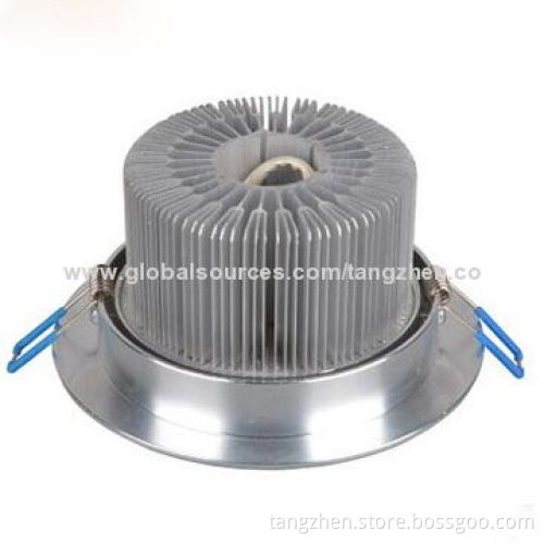 12W high power LED recessed ceiling spotlights, energy-saving lamps indoor lighting shop
